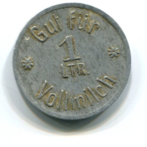 Germany M.V.G. Rommelsbach Plastic Milk Token (b731-13) - Picture 2 of 2